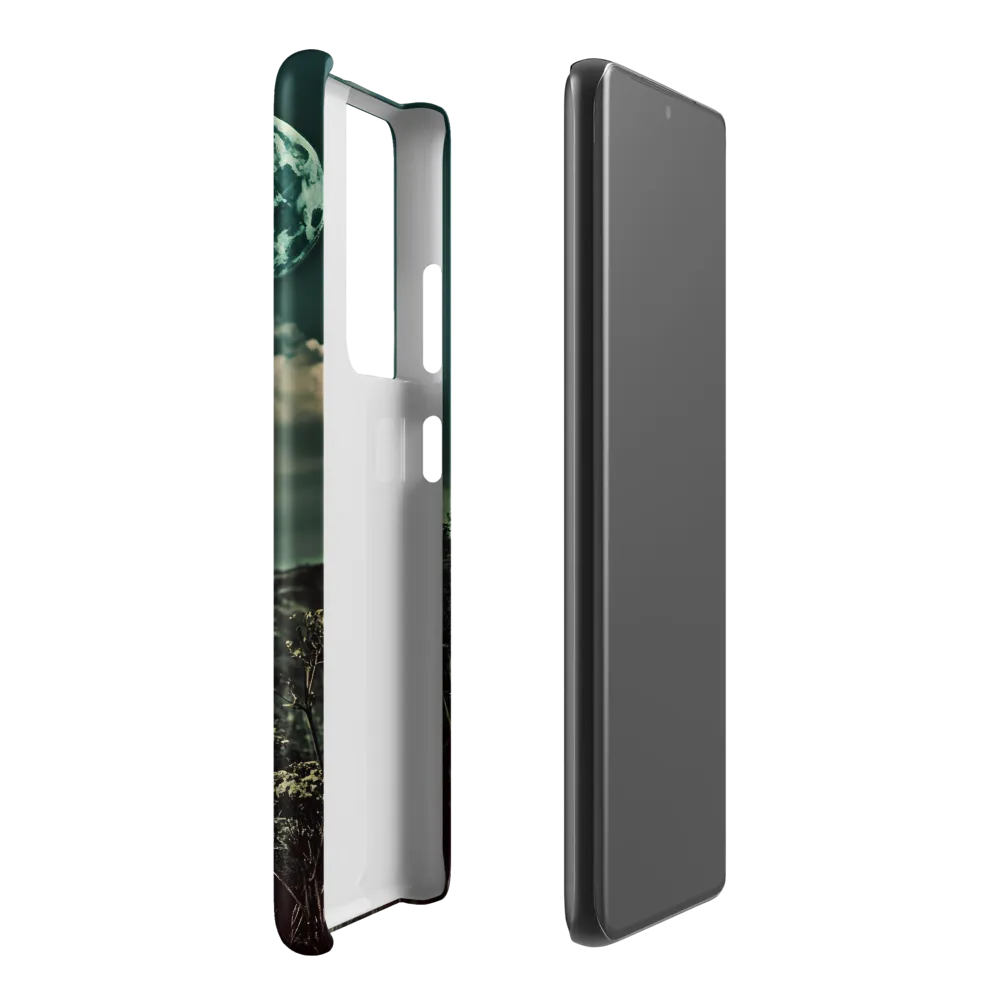 Moonlit Blossom | Phone Case |  S21 Ultra | Snap Case | Matte
