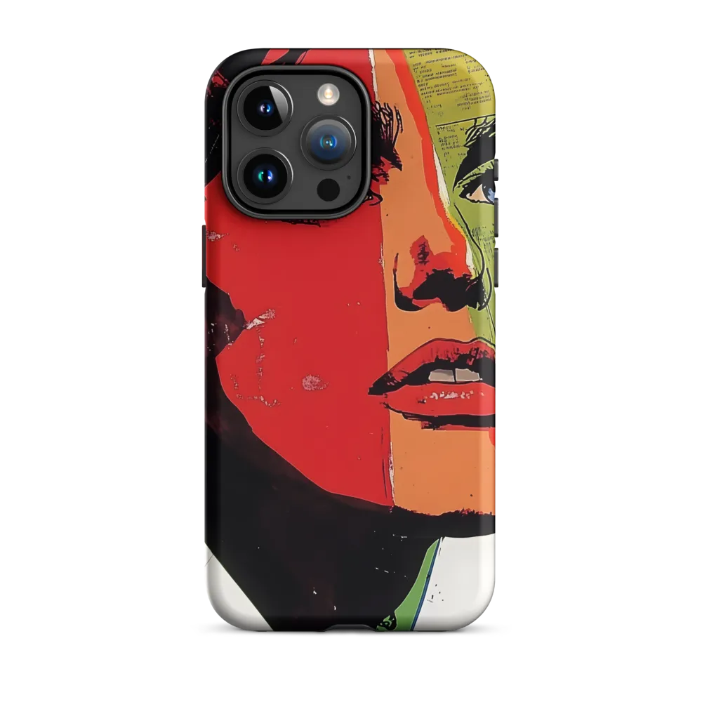 Vibrant Expressions: A Pop Art Portrait