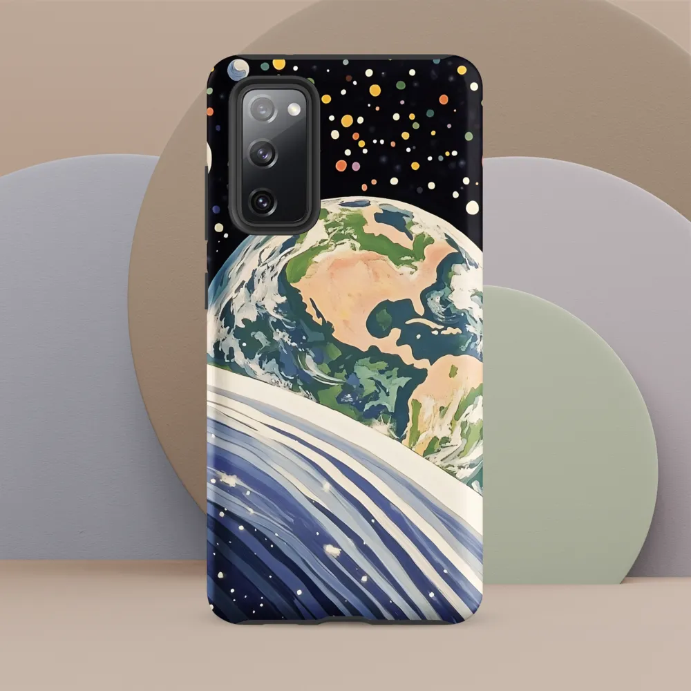 Celestial View: A Surreal Journey Through Space | Phone Case |  S20 FE | Tough Case | Matte