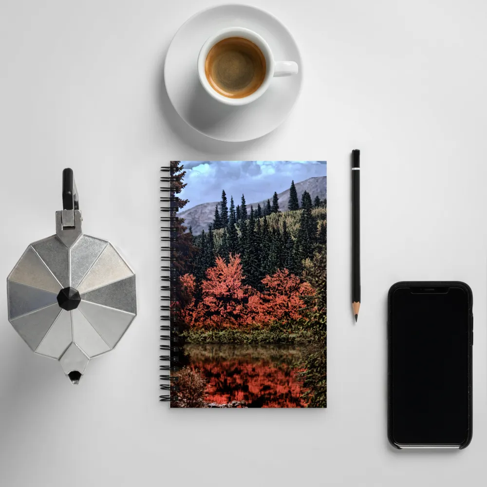 Autumn Reflections | Spiral Notebook