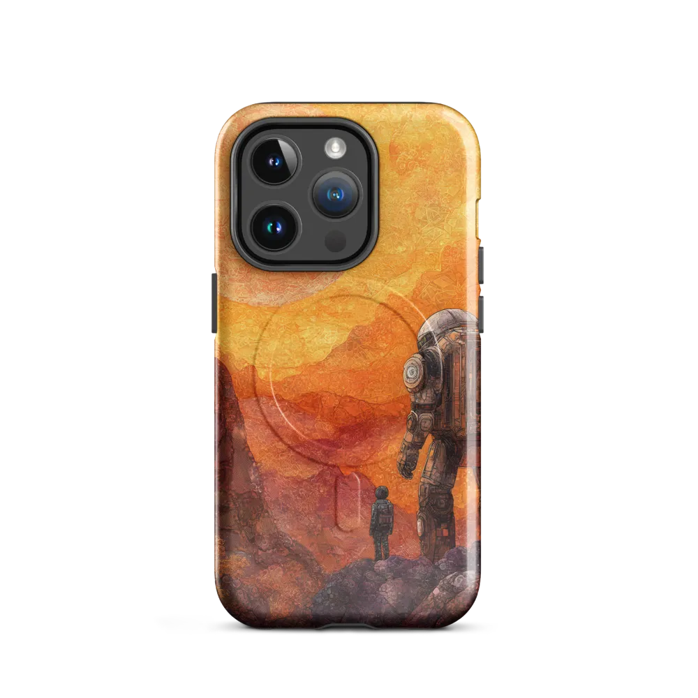 Gazing into the Unknown | Phone Case |  14 Pro | MagSafe® Tough Case | Glossy