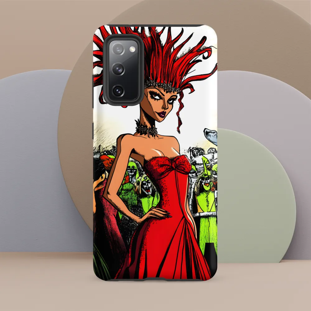 Fiery Elegance: A Fashion Statement