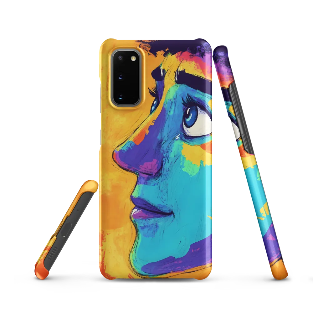 Whispers of Curiosity | Phone Case |  S20 | Snap Case | Matte