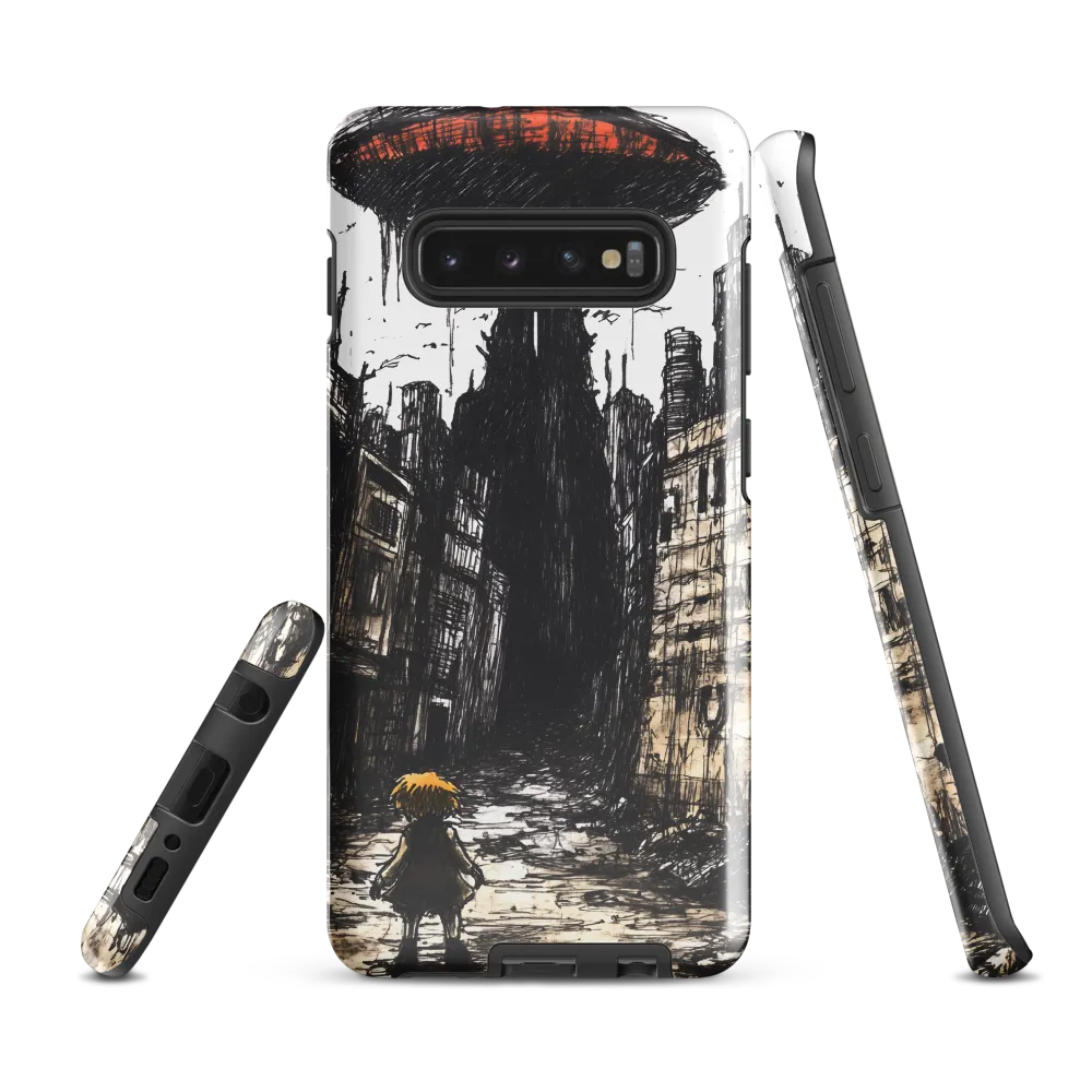 The Descent into Shadows | Phone Case |  S10 Plus | Tough Case | Glossy