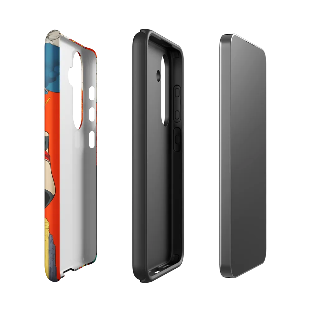 Eruption of Power | Phone Case |  S24 | Tough Case | Matte