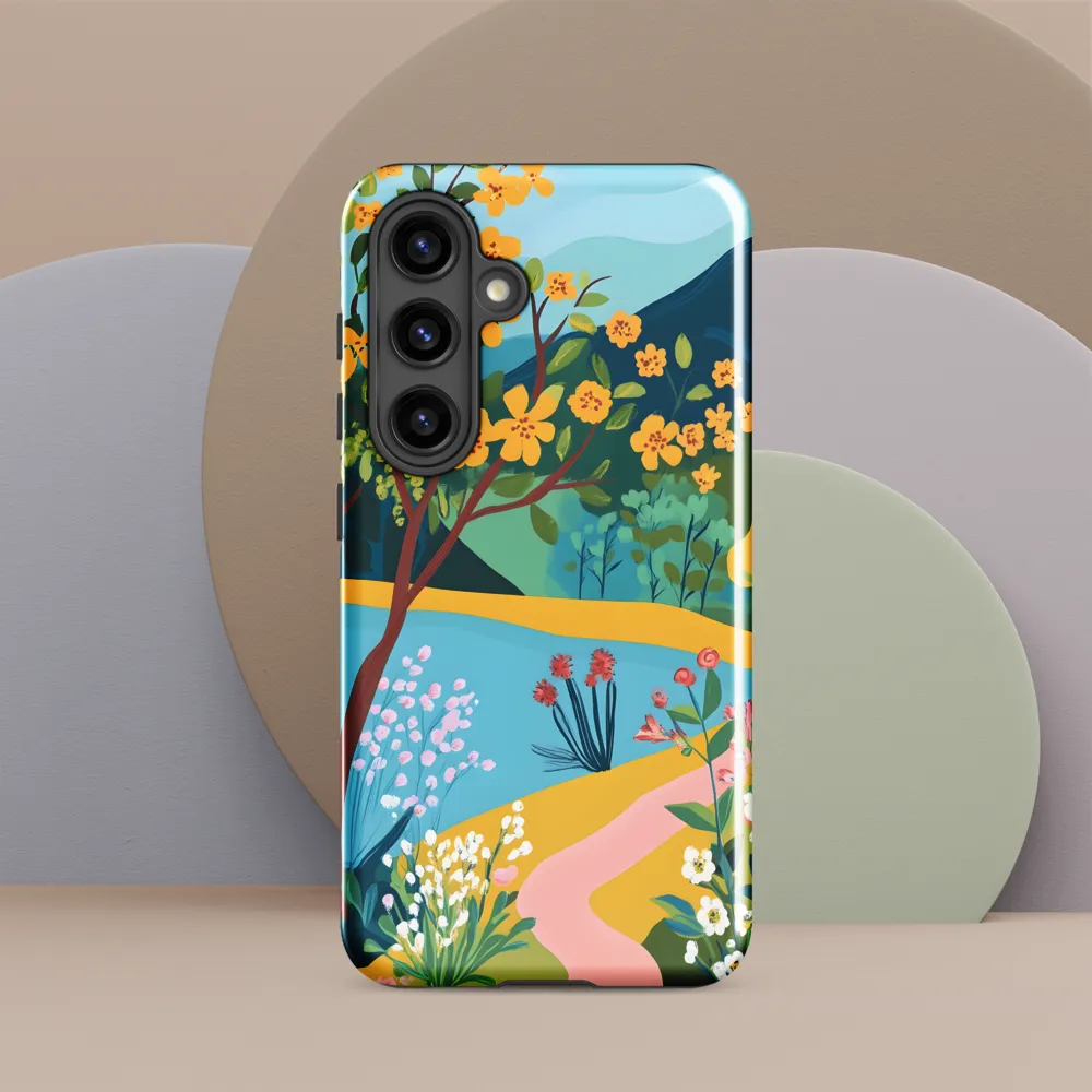 Blossoms by the Tranquil Waters
