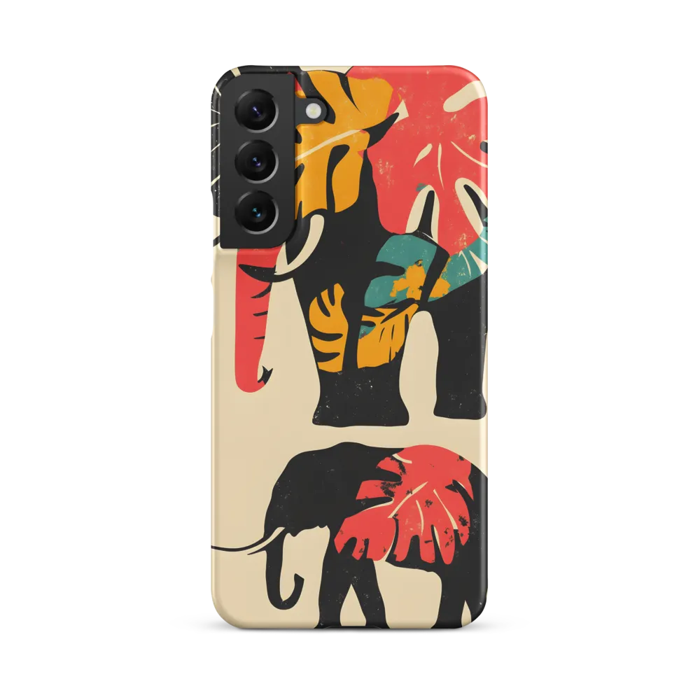 Tropical Elegance: The Elephant's Dance