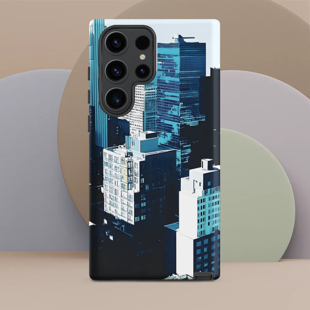 Urban Serenity: A Minimalist Cityscape