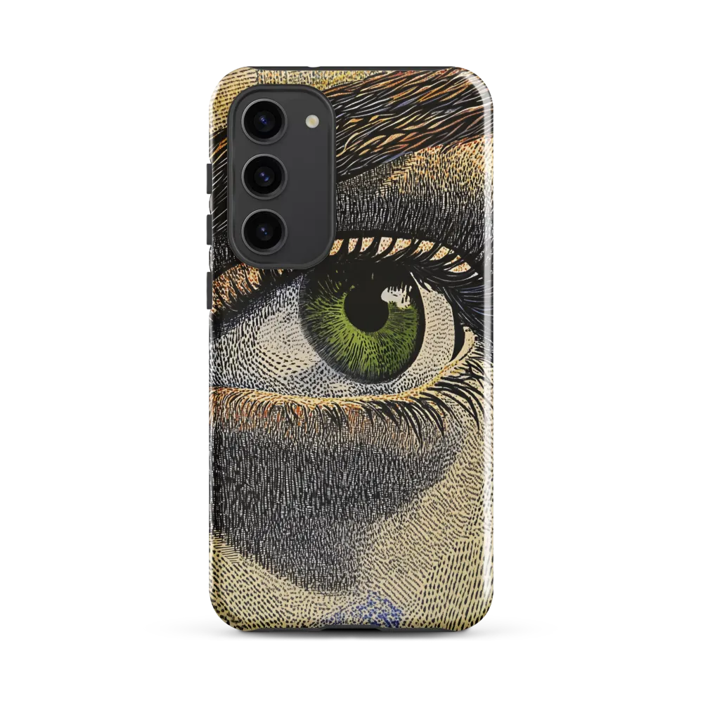 Intrigue in Green | Phone Case |  S23 Plus | Tough Case | Glossy