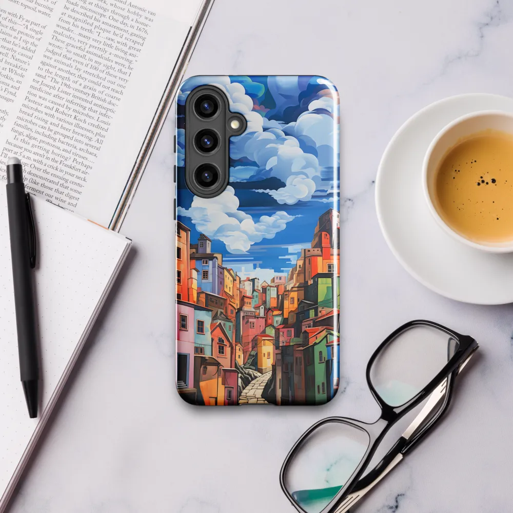 Whimsical Heights: A Vibrant Cityscape