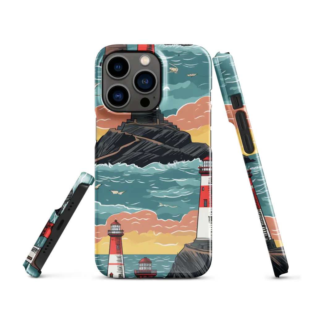 Lighthouses in a Whimsical Ocean