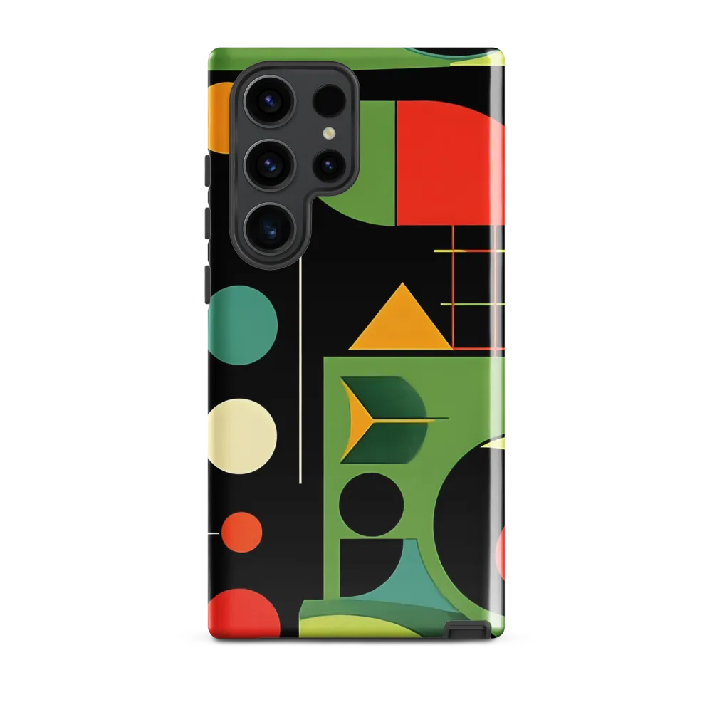 Geometric Harmony | Phone Case |  S23 Ultra | Tough Case | Glossy