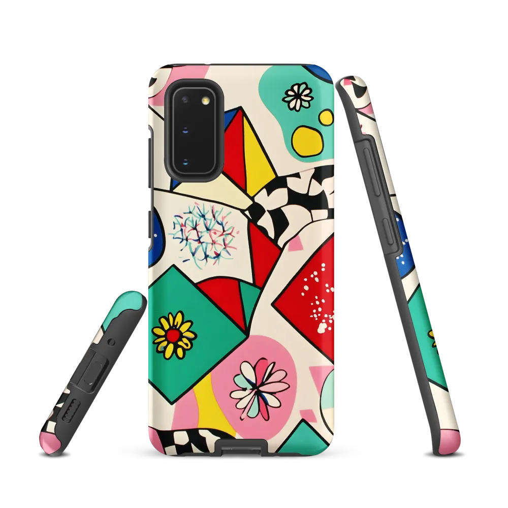 Joyful Geometry: A Playful Dance of Shapes and Colors