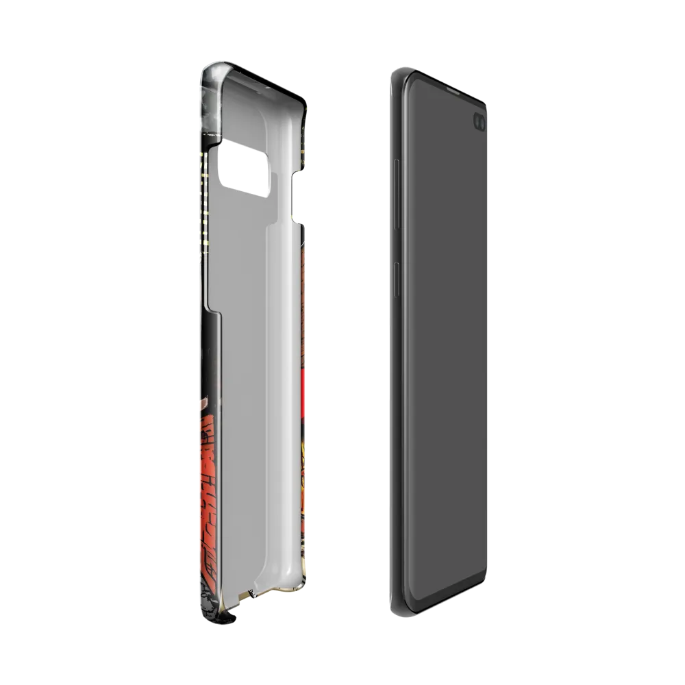 Nocturnal Cityscape: The Hidden Alley | Phone Case |  S10 | Snap Case | Glossy