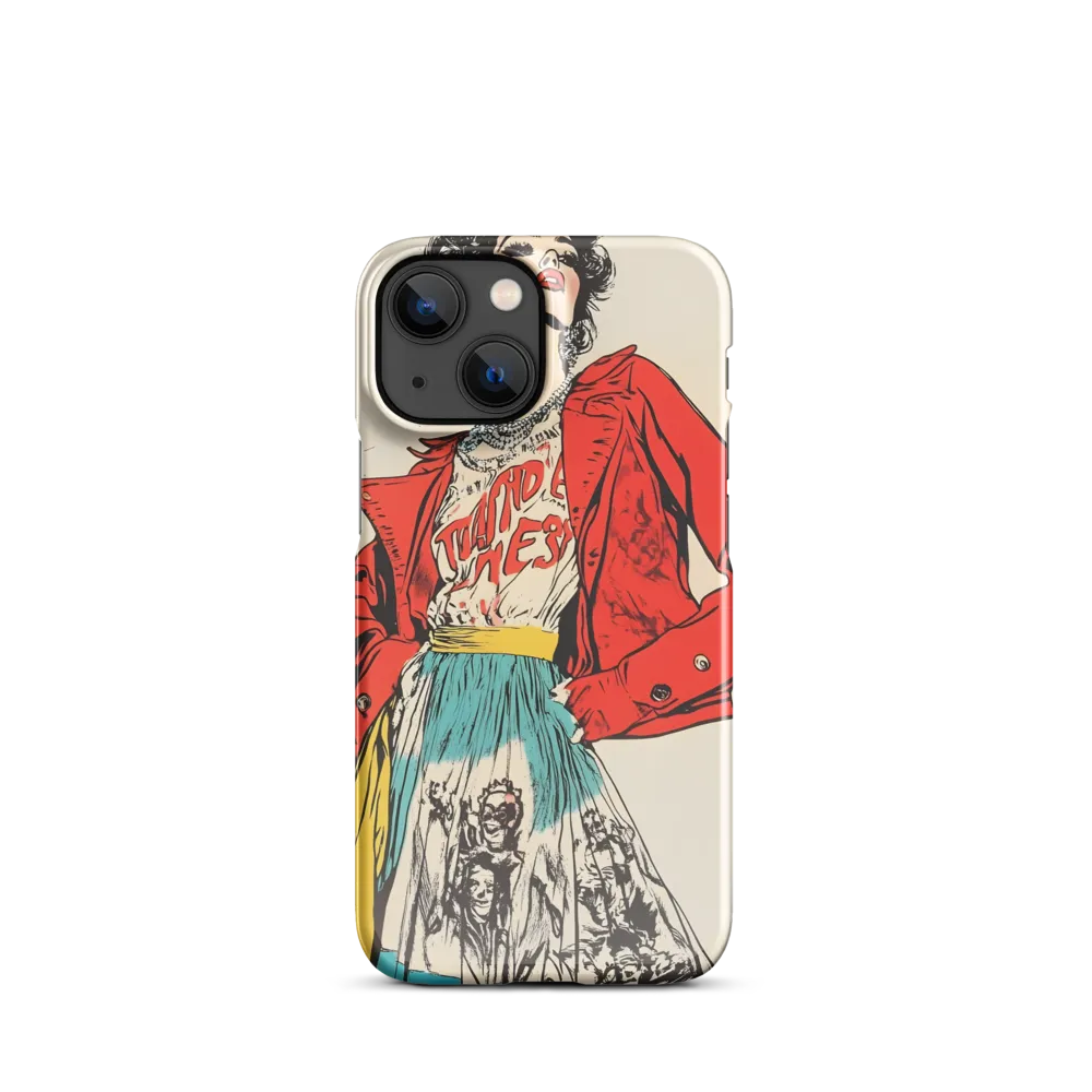 Vibrant Elegance: A Pop Art Fashion Statement