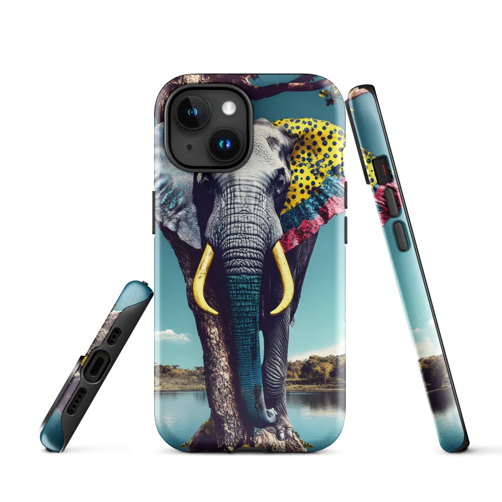 Playful Elegance: The Surreal Elephant