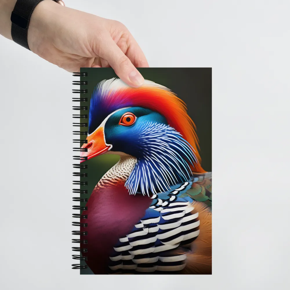 The Majestic Mandarin | Spiral Notebook