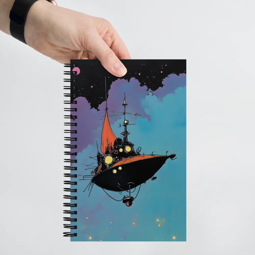 Cosmic Voyage | Spiral Notebook