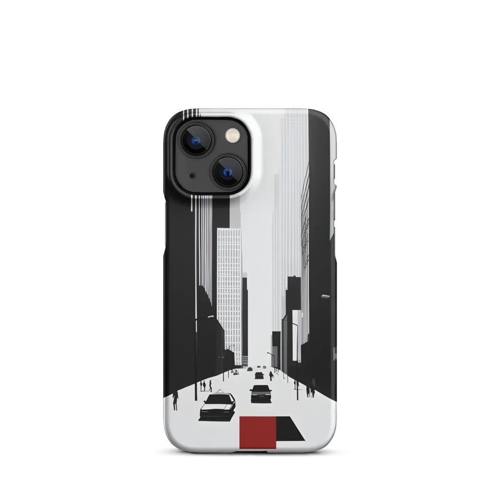 Urban Solitude: A Minimalistic Cityscape