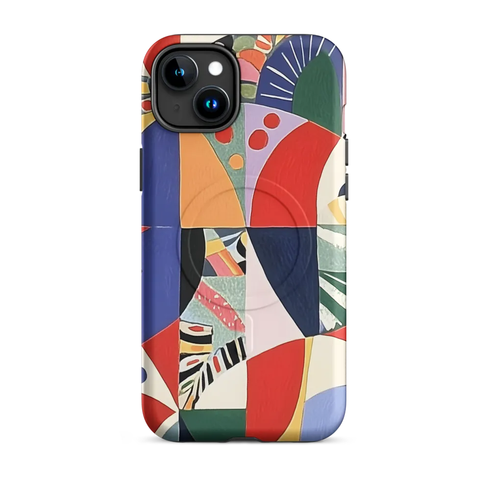 Dynamic Mosaic Symmetry | Phone Case |  15 Plus | MagSafe® Tough Case | Matte
