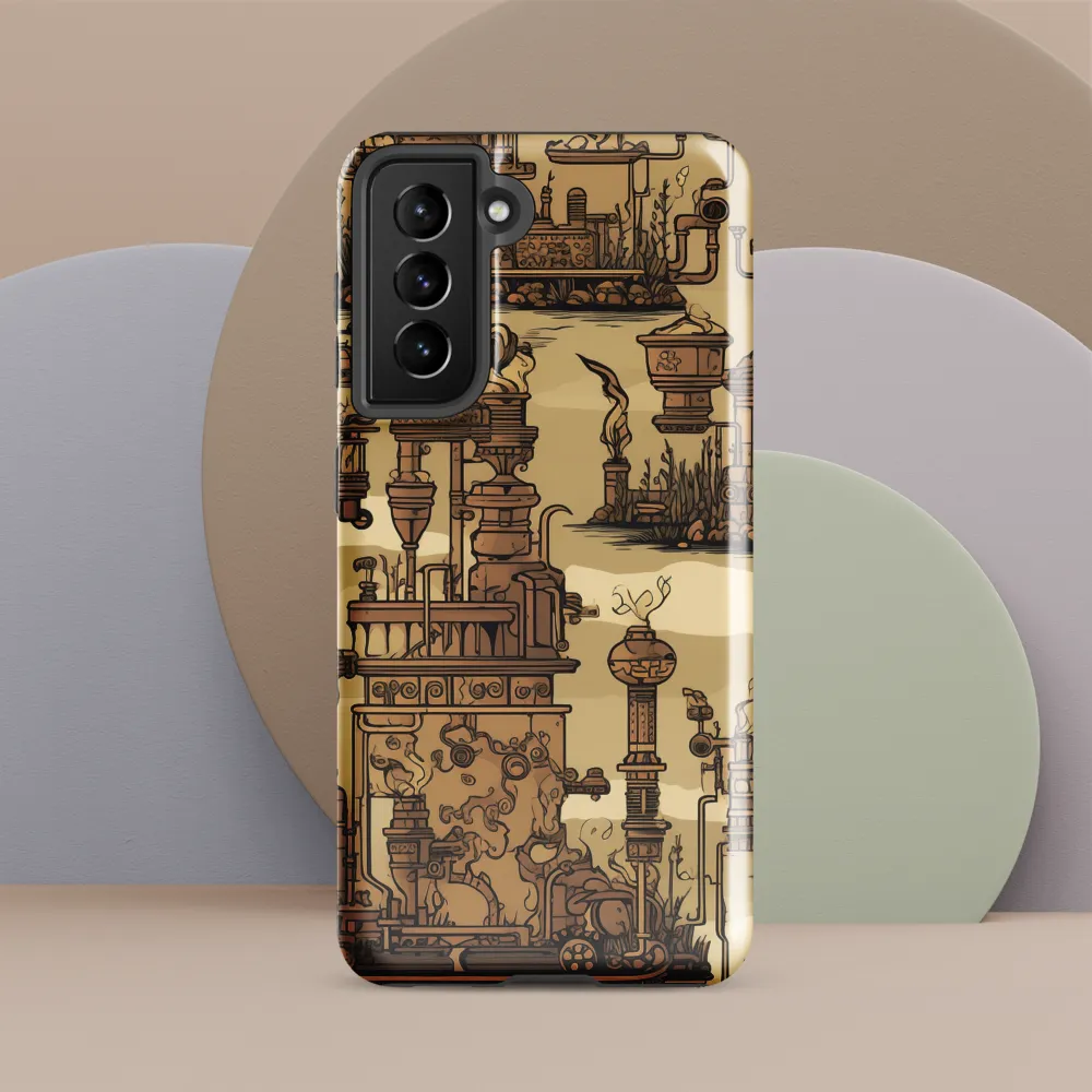 Whimsical Industrial Landscape