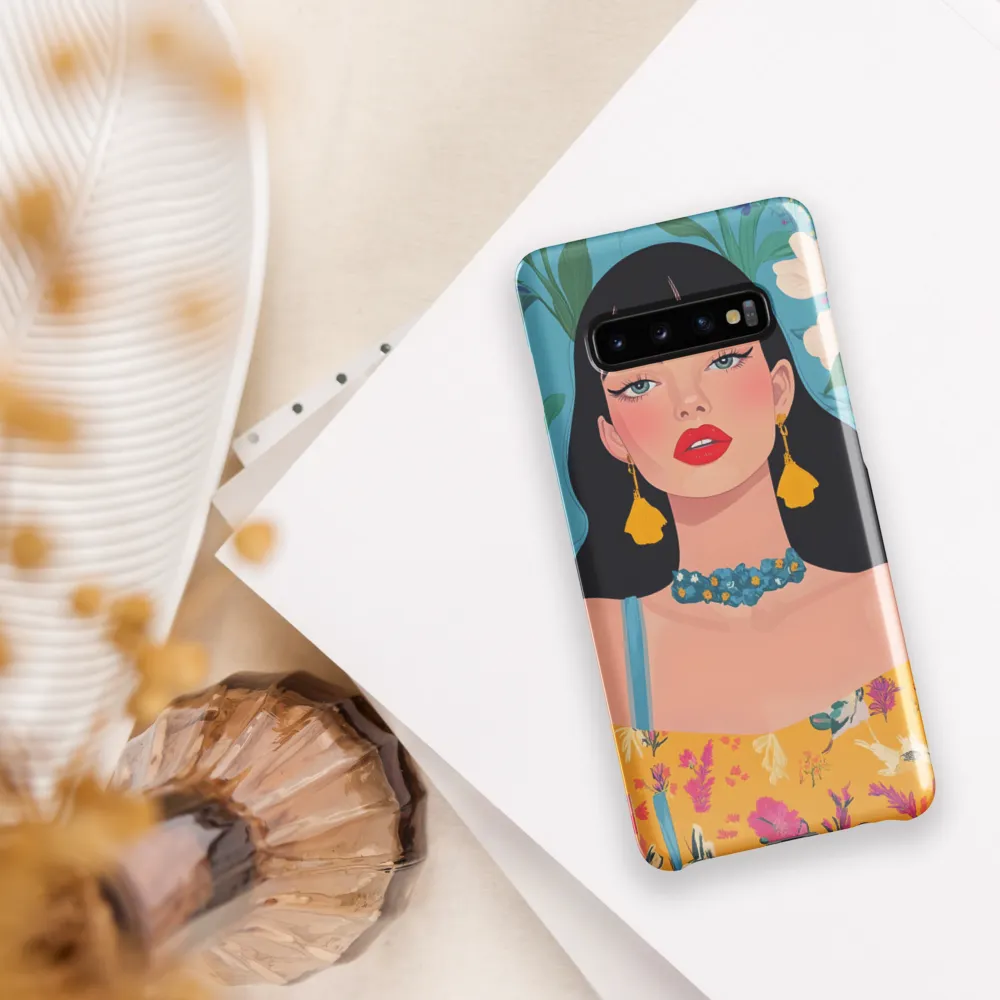 Blooming Confidence | Phone Case |  S10 Plus | Snap Case | Glossy