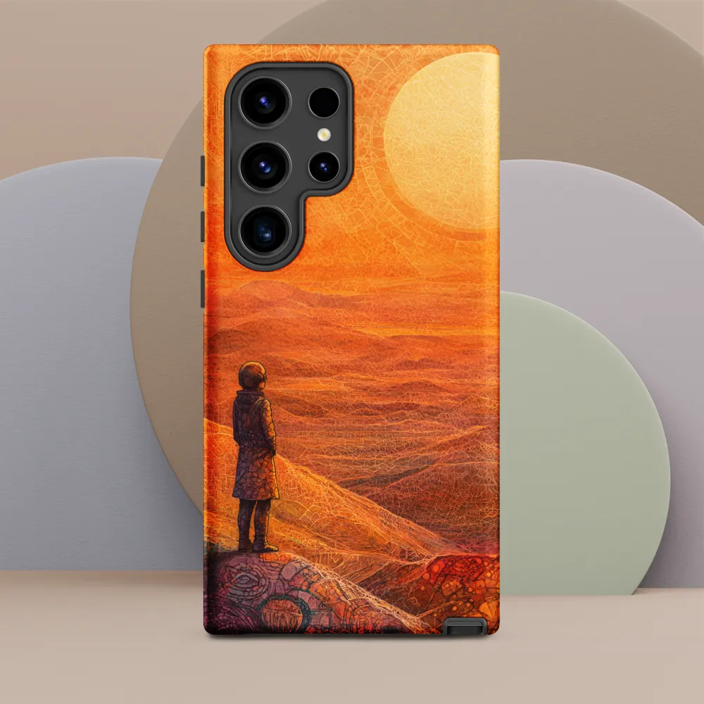 Reflections of a Distant Sun | Phone Case |  S24 Ultra | Tough Case | Matte