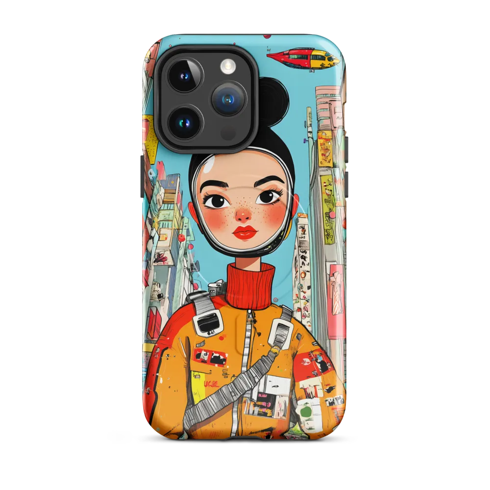 Urban Explorer: A Modern Journey | Phone Case |  14 Pro Max | MagSafe® Tough Case | Glossy