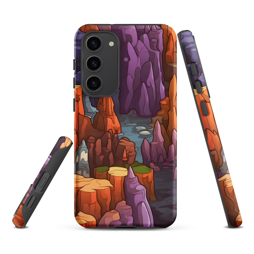 Vibrant Rockscape: A Digital Odyssey