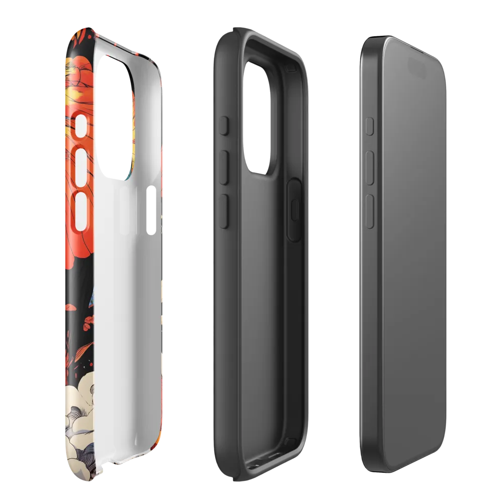 Majesty of the Floral Elephant | Phone Case |  15 Pro | Tough Case | Glossy
