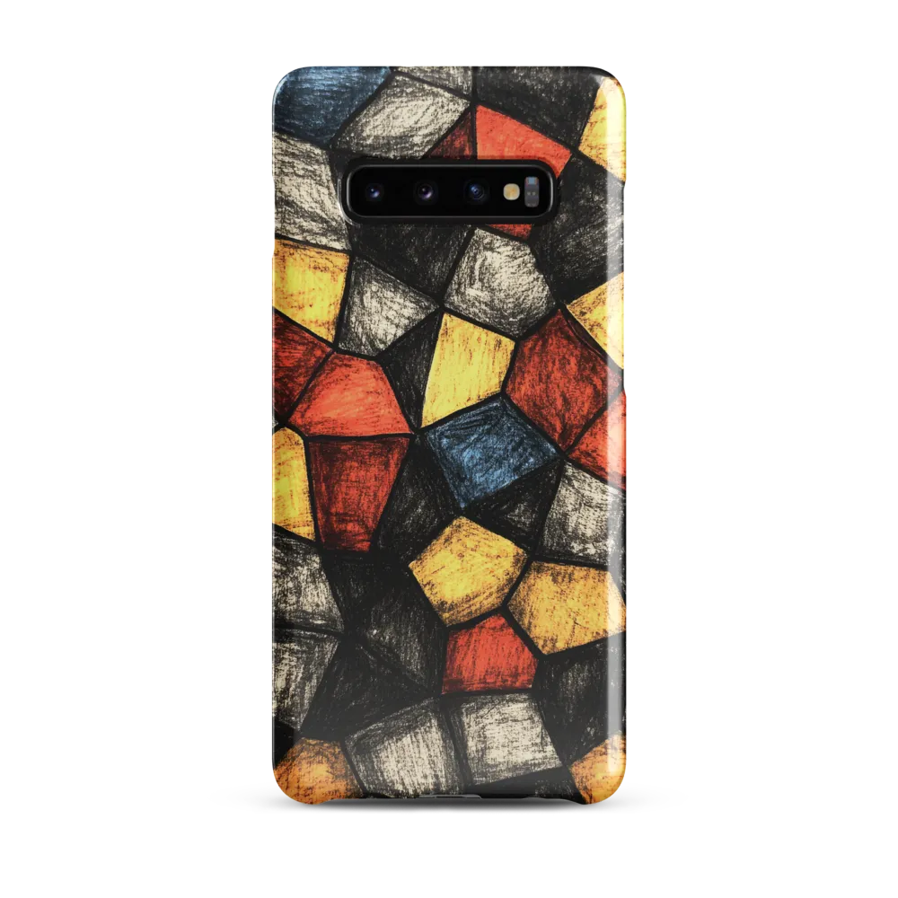 Interwoven Geometry | Phone Case |  S10 Plus | Snap Case | Glossy