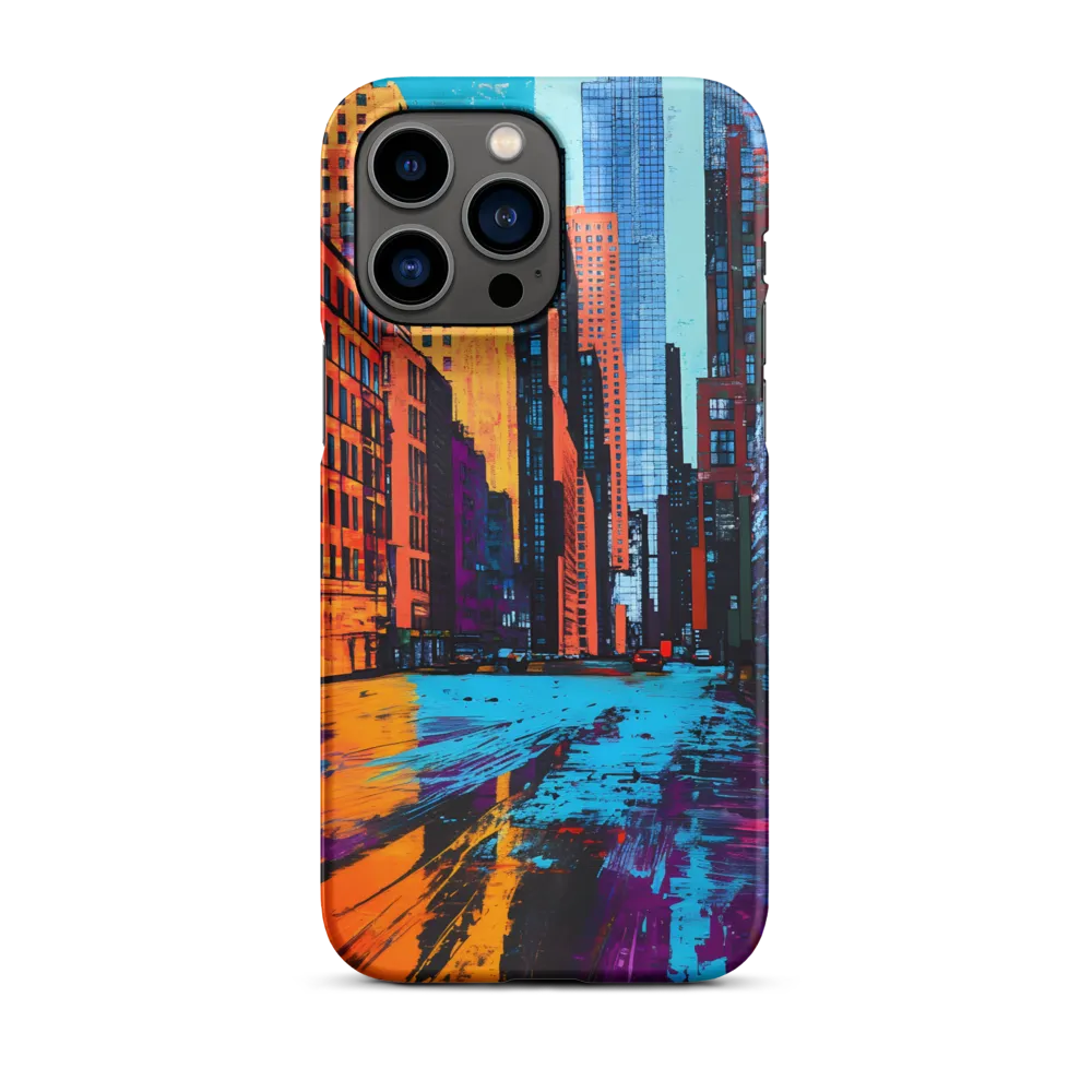 Vibrant Urban Horizons | Phone Case |  14 Pro Max | Snap Case | Matte