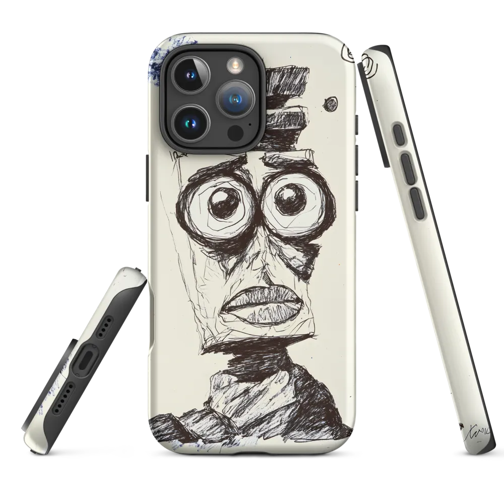Abstract Surrealist Figure in Cubism