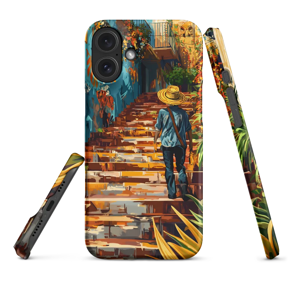 Steps to Adventure | Phone Case |  16 Plus | Snap Case | Matte