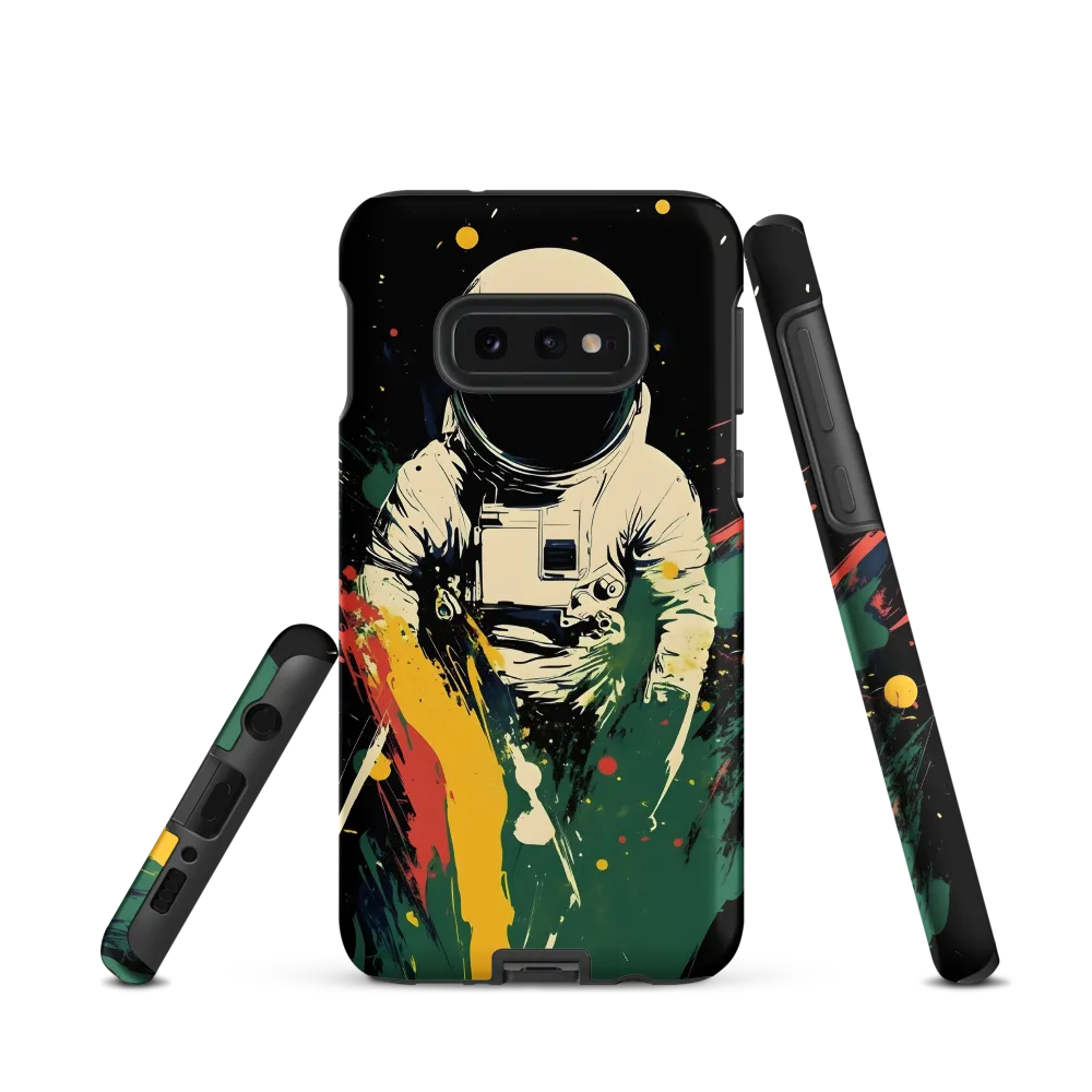 Cosmic Splash: The Astronaut's Journey