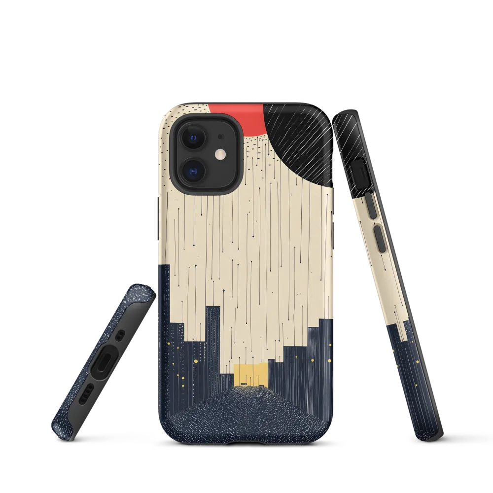 Whispers of the Urban Sky | Phone Case |  12 mini | Tough Case | Matte