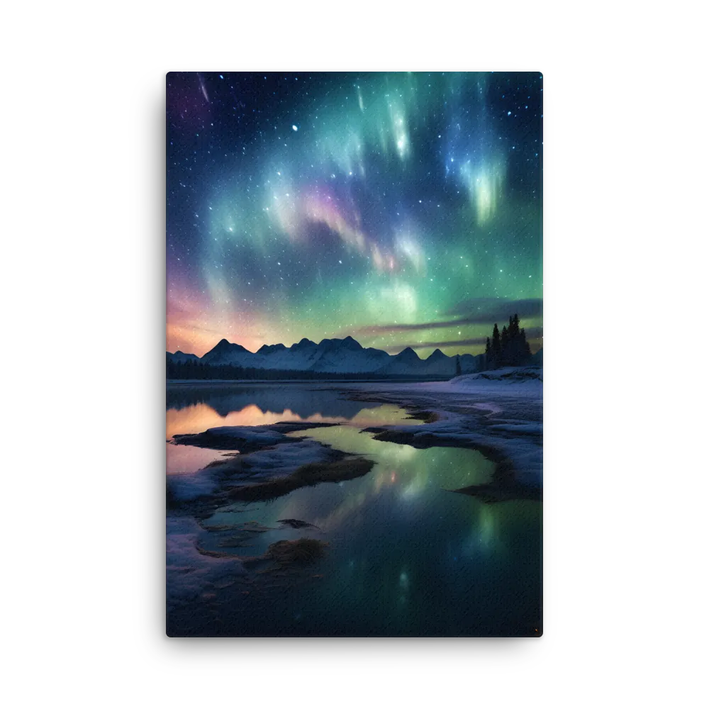 Ethereal Aurora: A Night Under the Stars