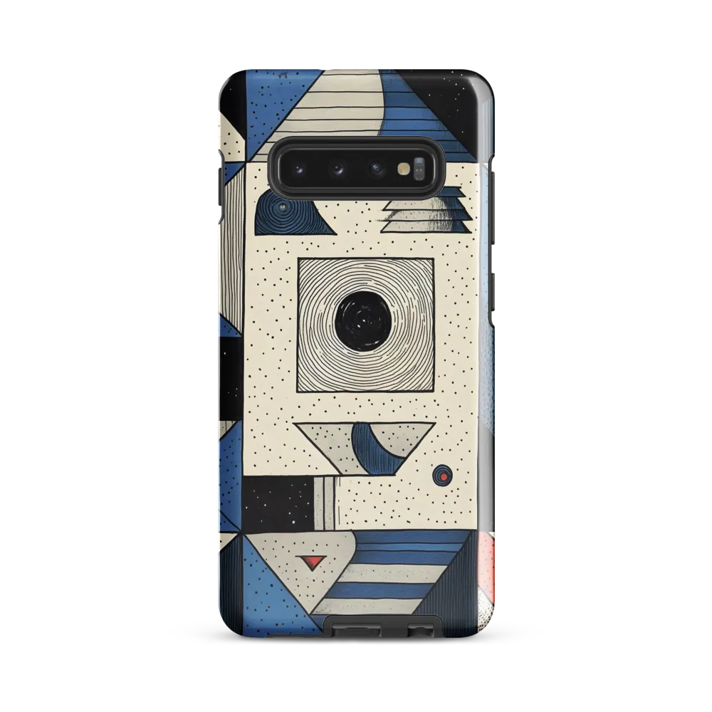 Mystical Geometry: The Face Within | Phone Case |  S10 Plus | Tough Case | Glossy