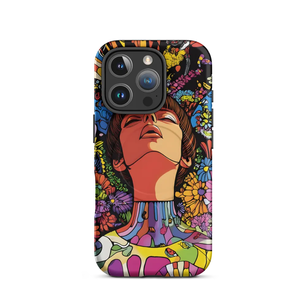 Vibrant Ecstasy: A Psychedelic Portrait