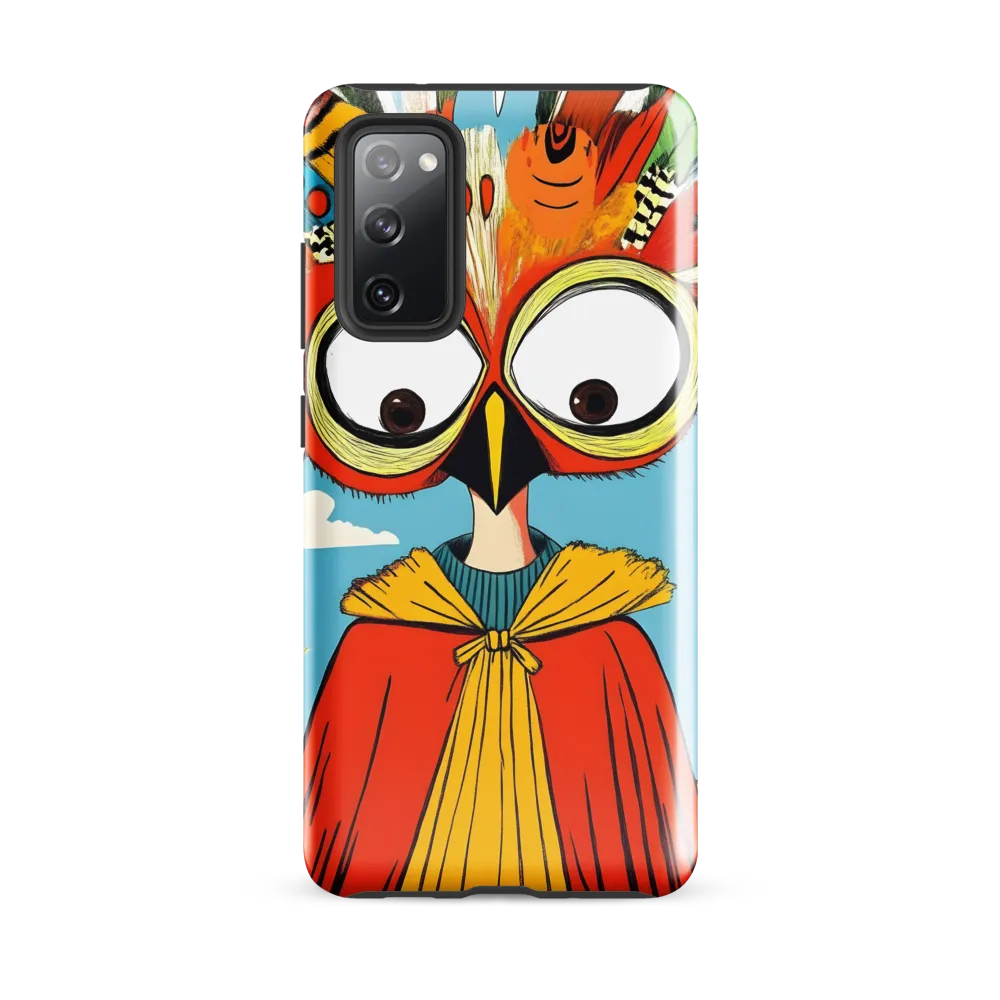 A Whimsical Encounter: The Owl-Human Fusion