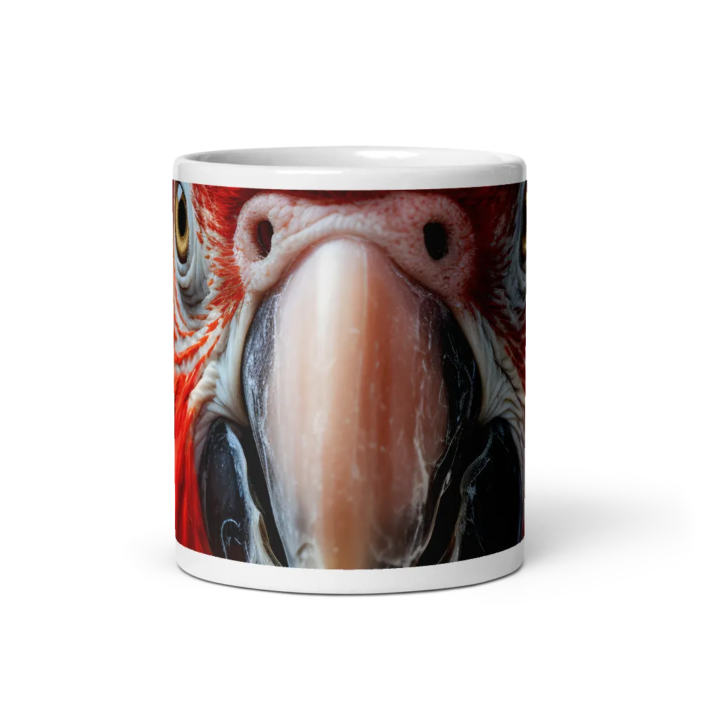 The Fiery Gaze of the Parrot | Mugs | Multiple Sizes & Colors