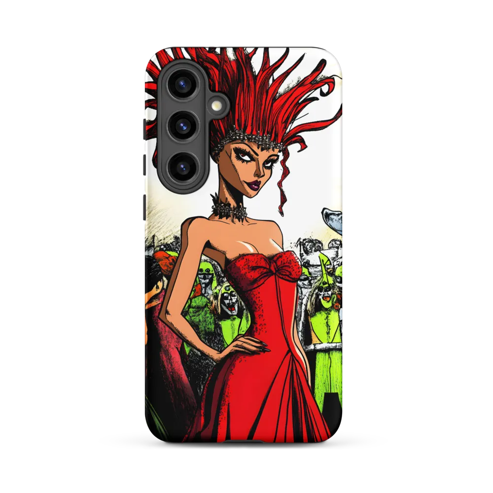 Fiery Elegance: A Fashion Statement