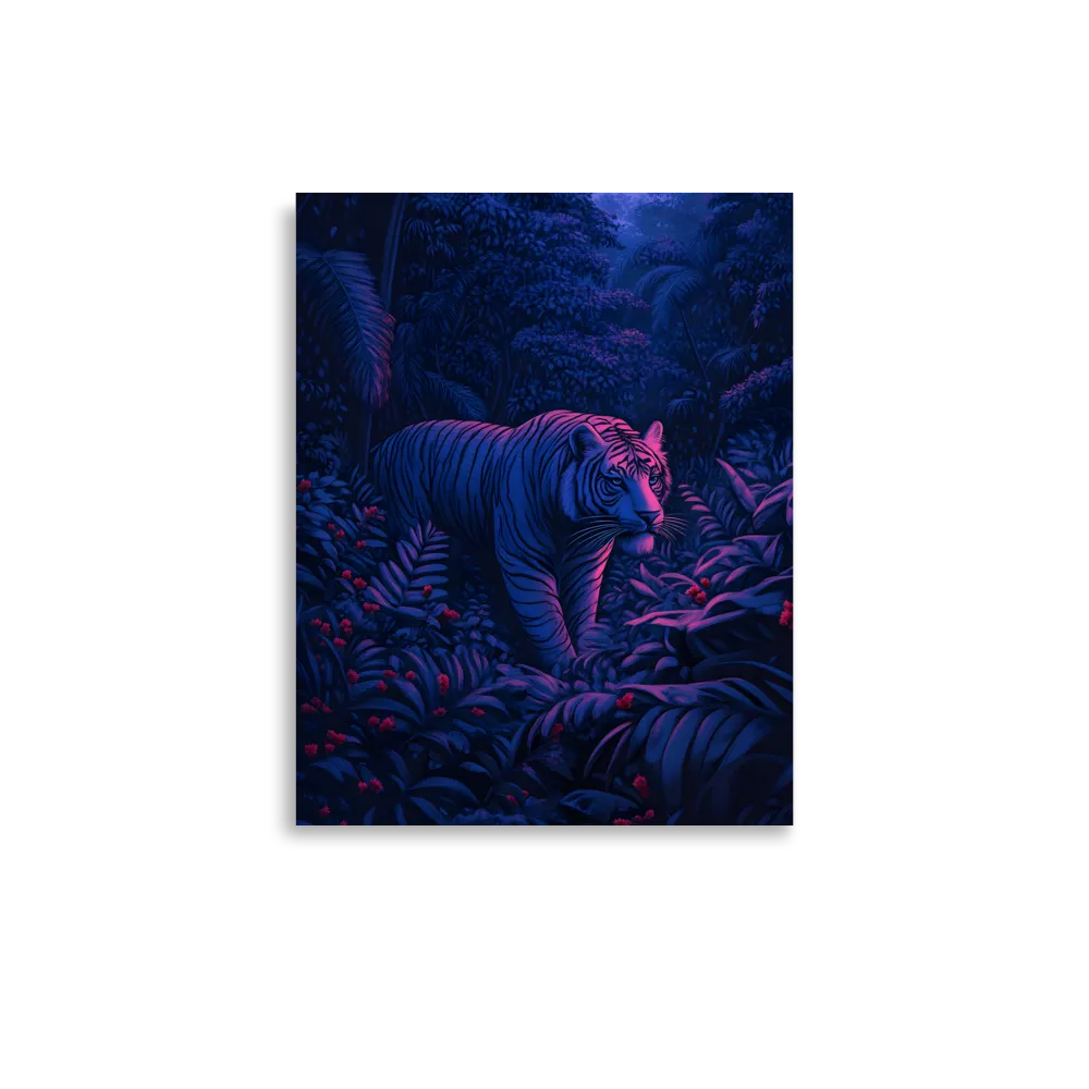 Mystic Prowler: The White Tiger in the Jungle | Poster | 11″×14″