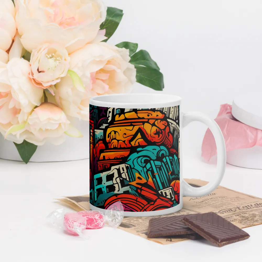 Vibrant Urban Surrealism | Mugs | Multiple Sizes & Colors