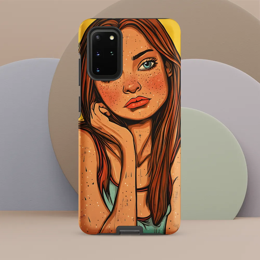 Panel Portrait: Sunlit Freckles