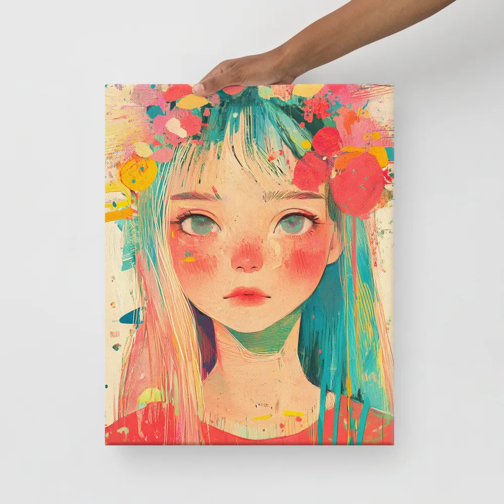 Whimsical Blossom | Canvas | 16″×20″