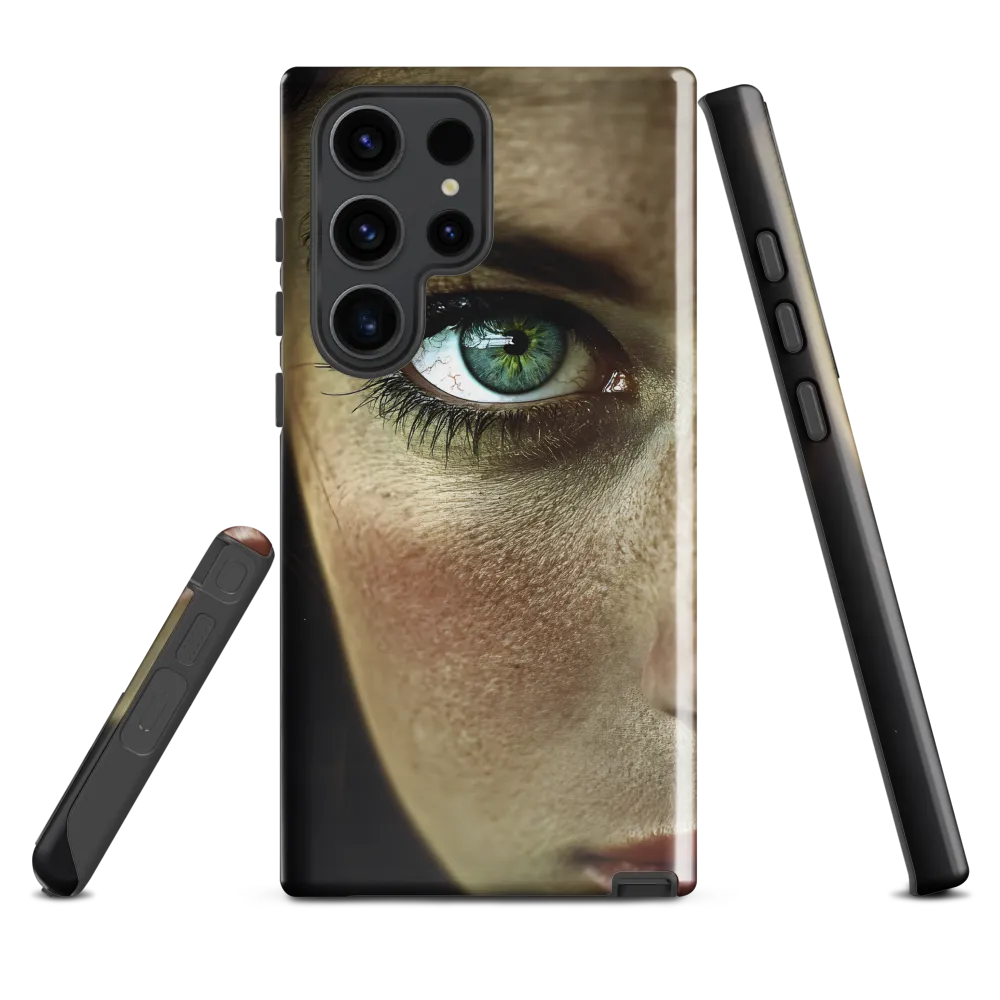 Eye of Intensity | Phone Case |  S23 Ultra | Tough Case | Glossy