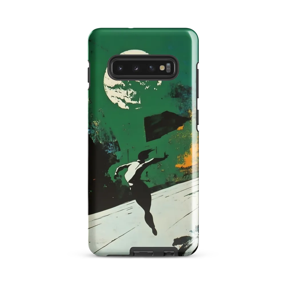 Chasing the Moon | Phone Case |  S10 Plus | Tough Case | Glossy