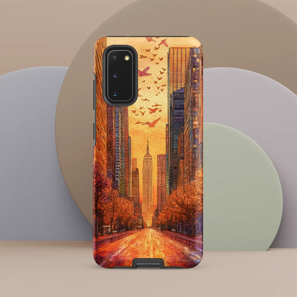 Urban Serenity at Dusk