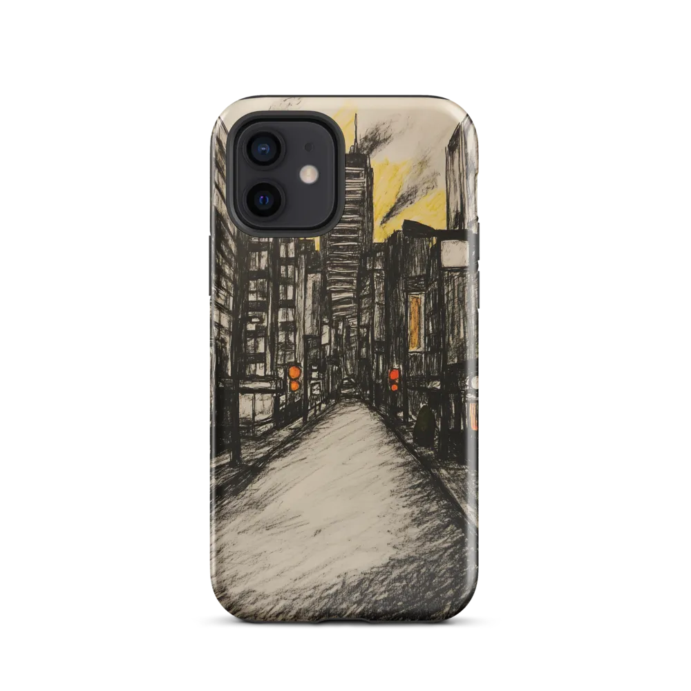 Cityscape of Solitude | Phone Case |  12 | Tough Case | Glossy